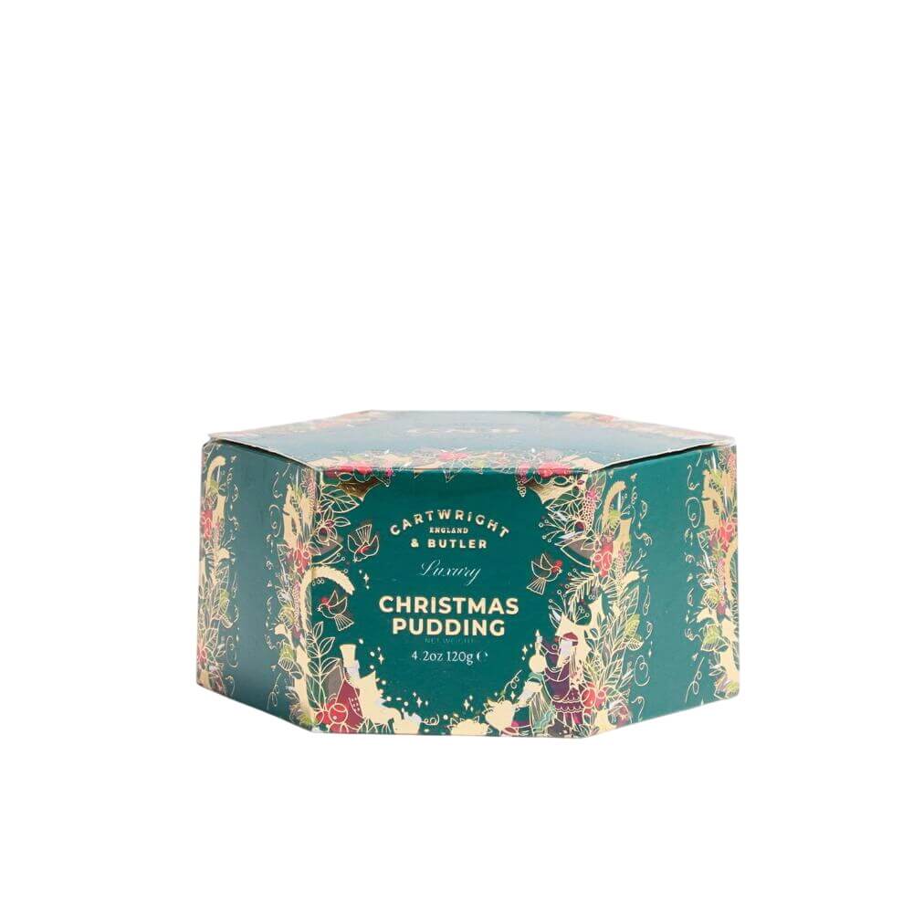 Cartwright & Butler Merry Christmas Pudding In Carton 120g